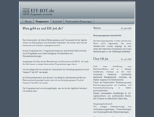 Tablet Screenshot of eff-jot.de